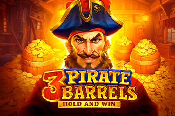 3 Pirate Barrels: Hold & Win