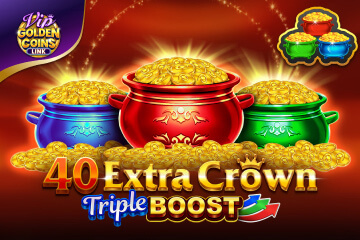 40 Extra Crown Triple Boost Golden Coins Link VIP